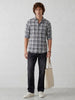 Regular Fit Checkered Shirt | Blue