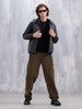 Men's Casual Regular Fit Hooded Puffer Jacker | Black