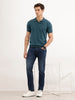 Faded Slim Fit Denim Jeans  | Blue