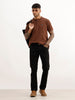 Solid Slim Fit Denim Jeans | Black