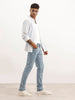 Washed Solid Slim Fit Jeans | Light Blue | WJN100SL7611W