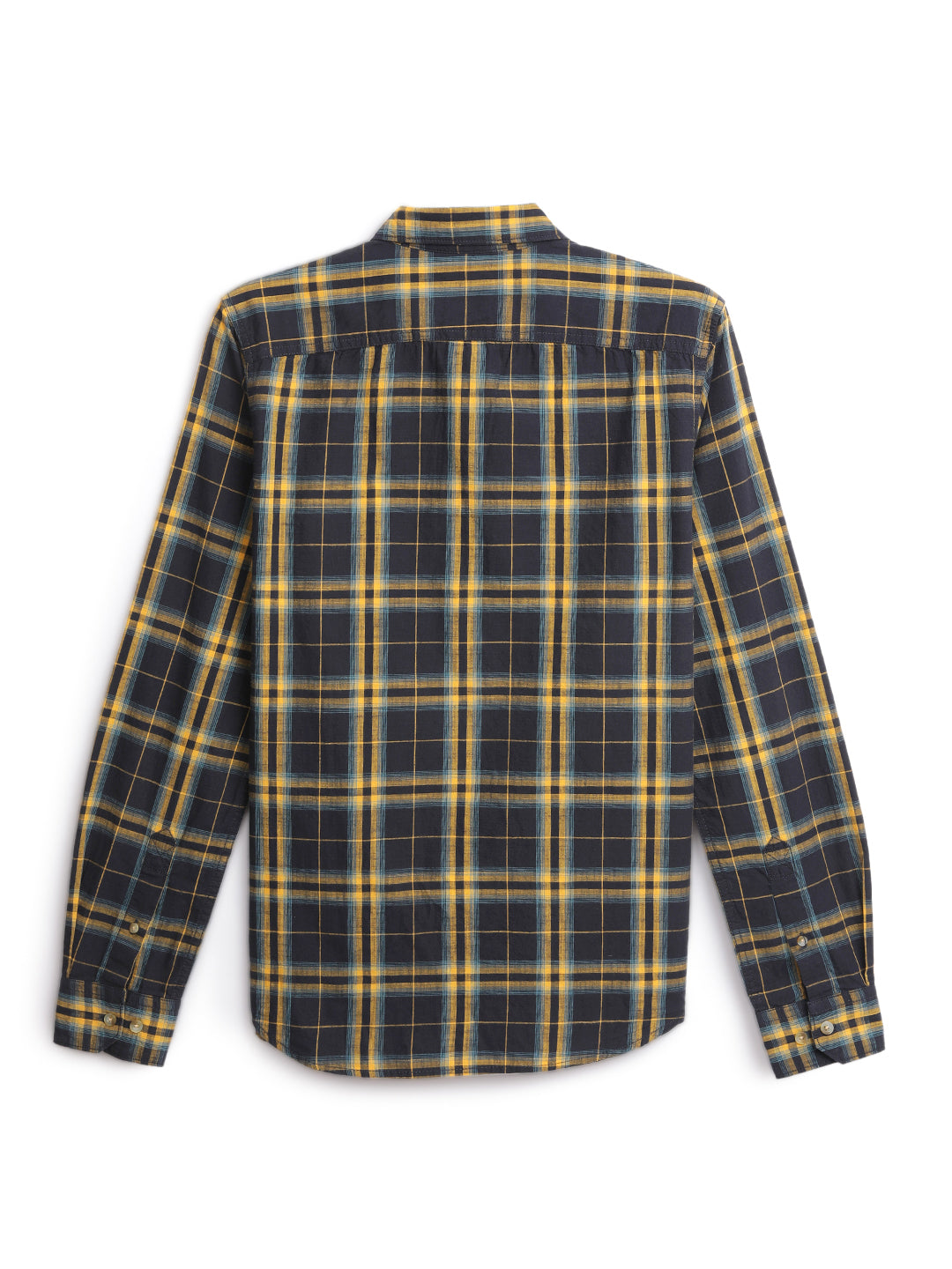 Elite Navy Checkered Shirt