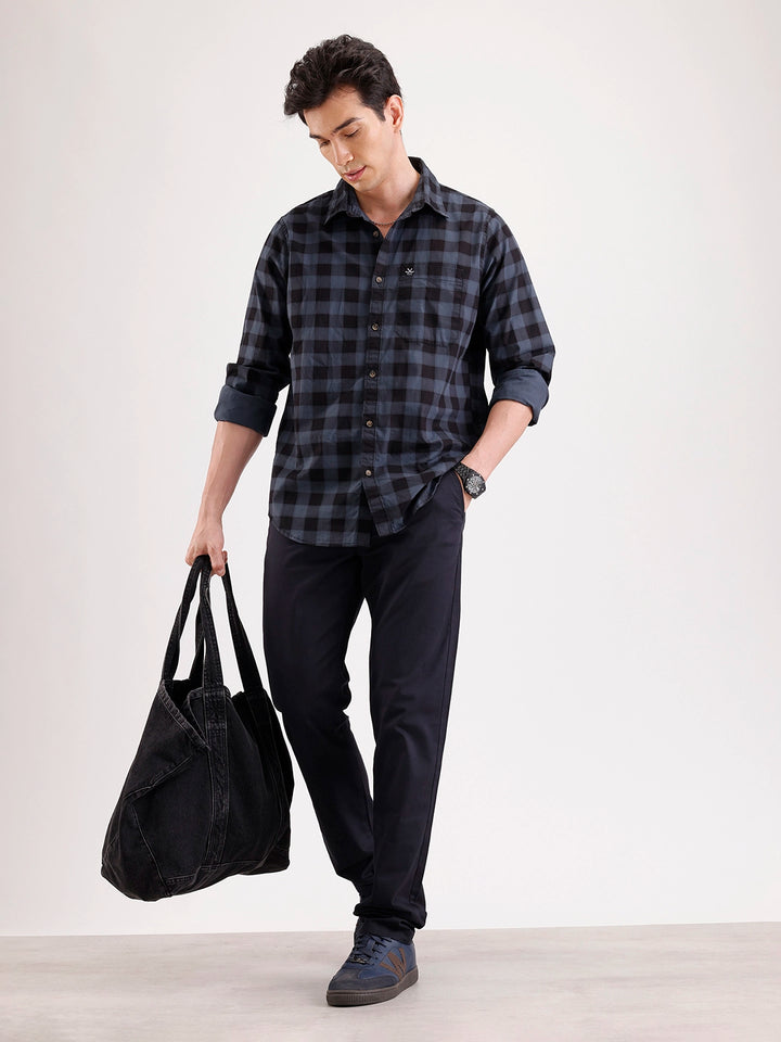 Classic Slim Fit Trouser  | Black