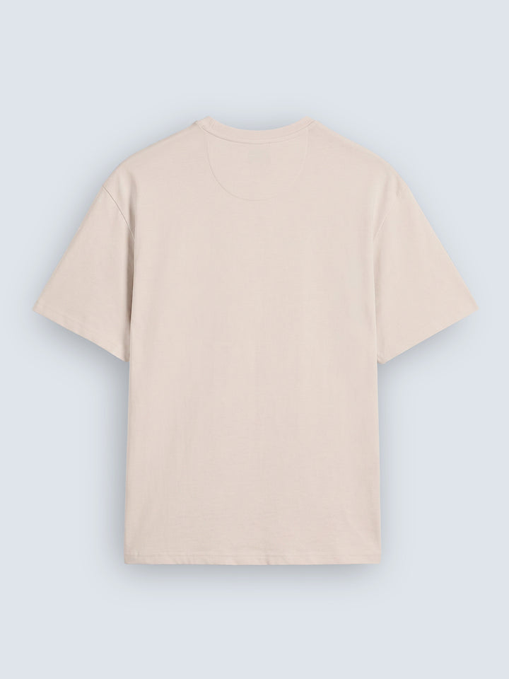 No Brainer Bounce Oversized T-Shirt |Beige
