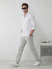 Classic White Stripes slim fit shirt | White