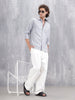 Casual Slim Fit Clean Look Shirt | Grey