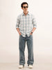 Regular Fit Checkered Shirt | Multicolor
