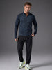 Quarter Zip Sweatshirt | Active |  Navy Blue