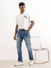 Heavy Faded Relaxed Fit Denim Jeans | Dark Blue