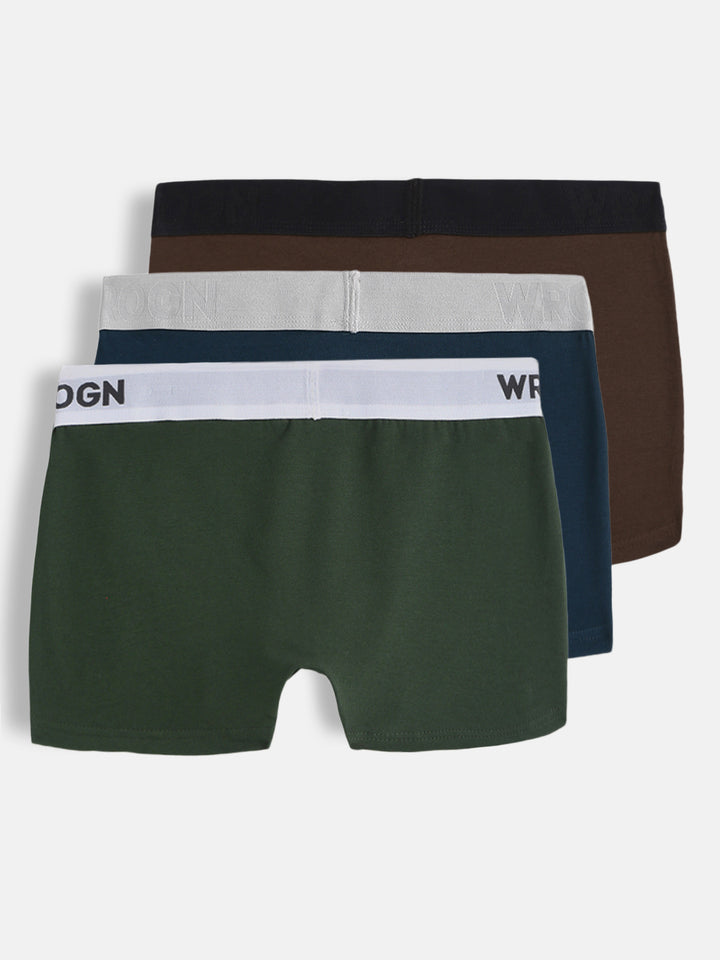 Daily Ease Solid 3-Pack Trunks
