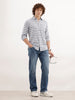 Anti Fit Faded Denim Jeans | Light Blue