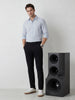 Solid Slim Fit Trouser | Navy Blue