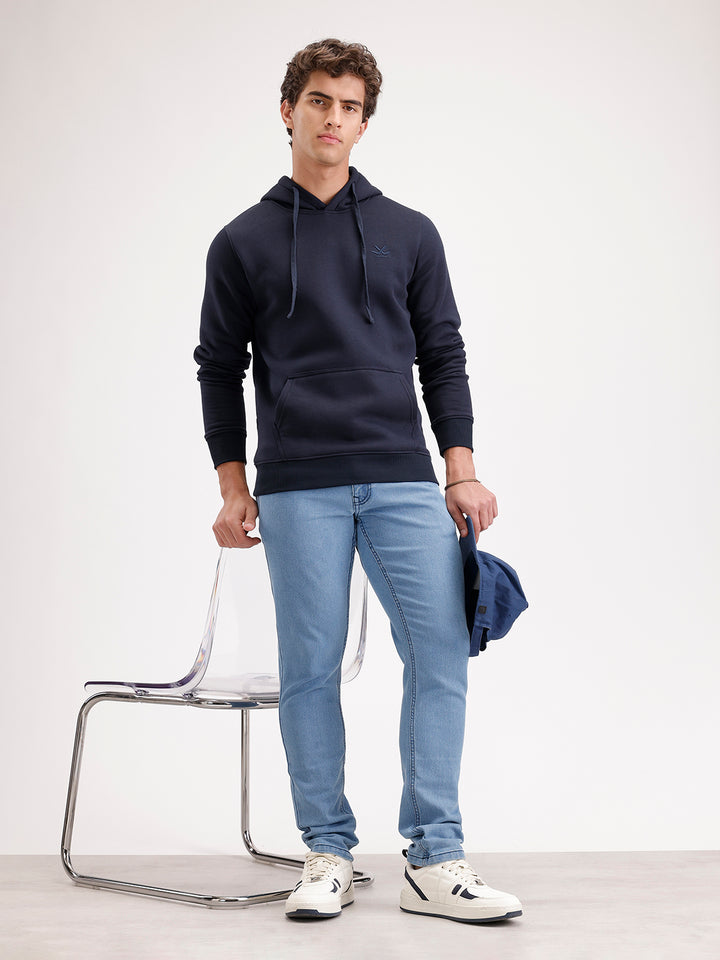 Solid Slim Fit Denim Jeans  | Blue