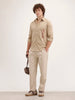 Regular Fit Placement Printed Shirt | Beige