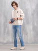 Staright Fit Mid Washed Jeans I Midstone