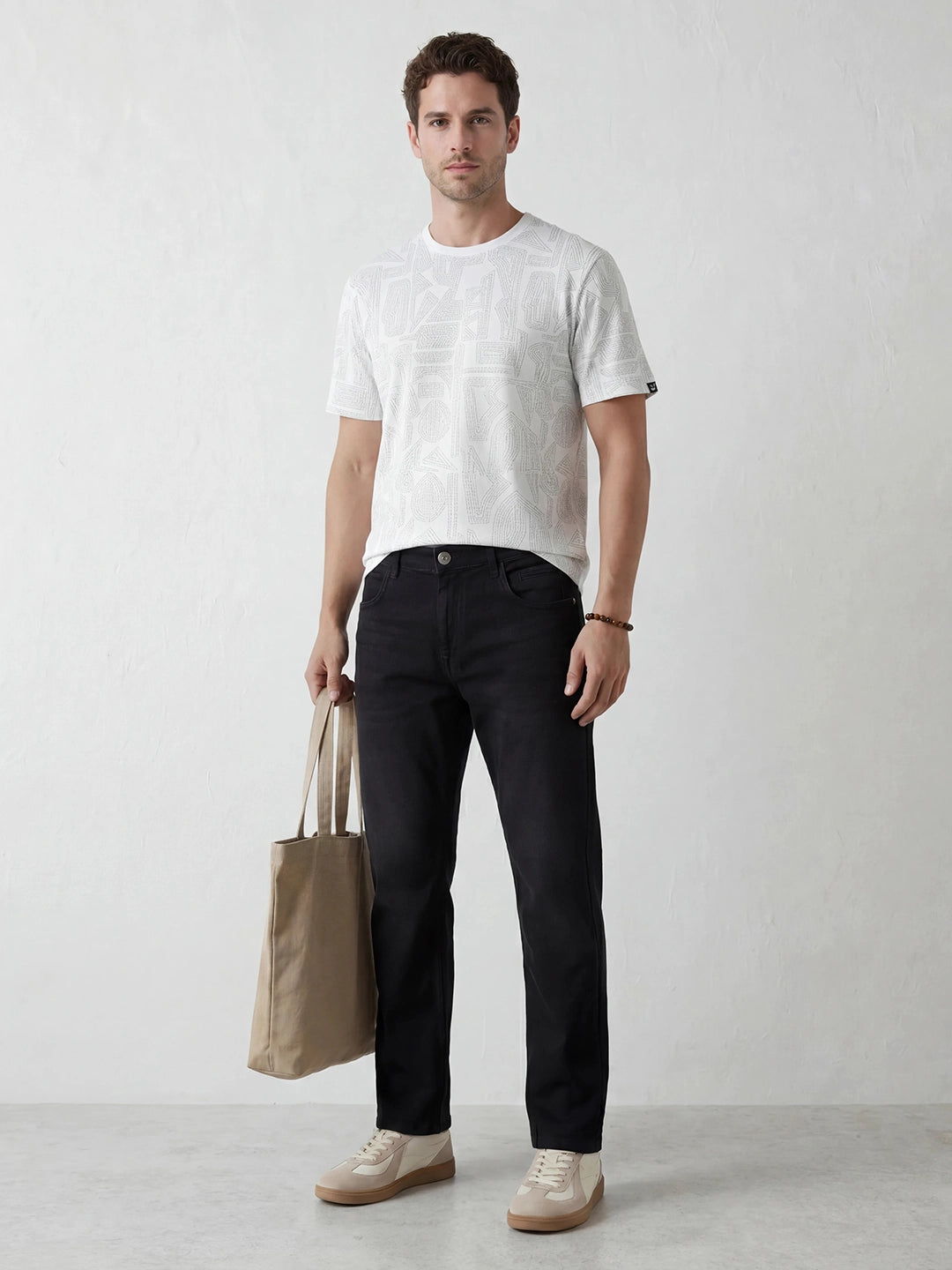 Faded Anti Fit Denim Jeans | Black