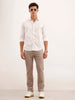 Solid Slim Fit Shirt | Pink