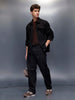 Casual Loose Fit Trouser  | Black