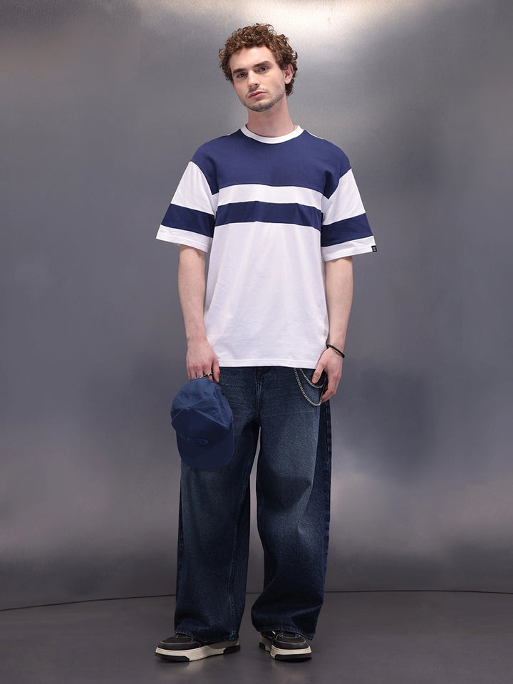 Cut & Sue Oversized T-Shirt  | Navy Blue