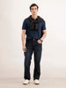 Straight Fit Denim Jeans | Blue
