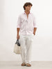 Slim Fit Solid Shirt | Pink