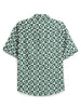 Green Abstract AOP Shirt