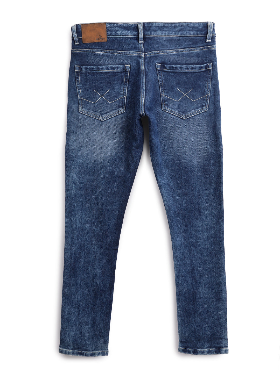 Indigo Wash Slim Tapered Jeans