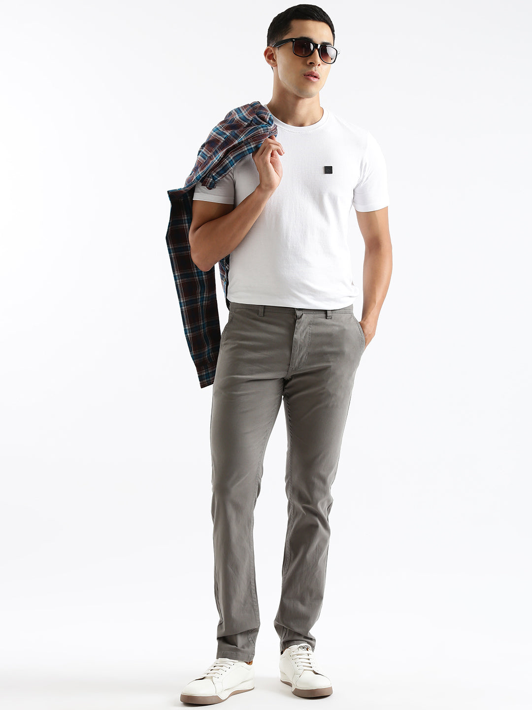 Basic Gery Chinos Pant