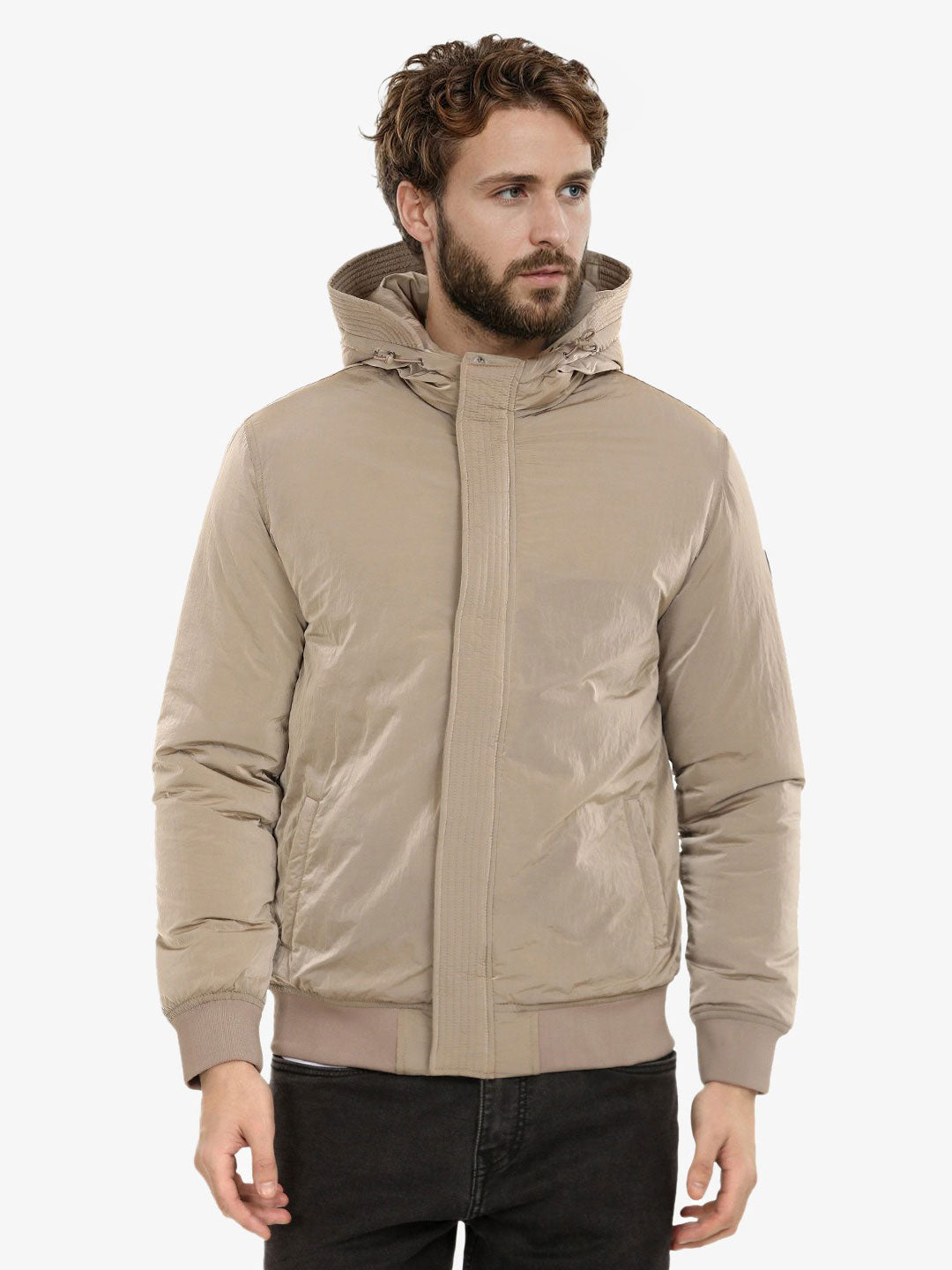 Sandstorm Hooded Puffer Jacket