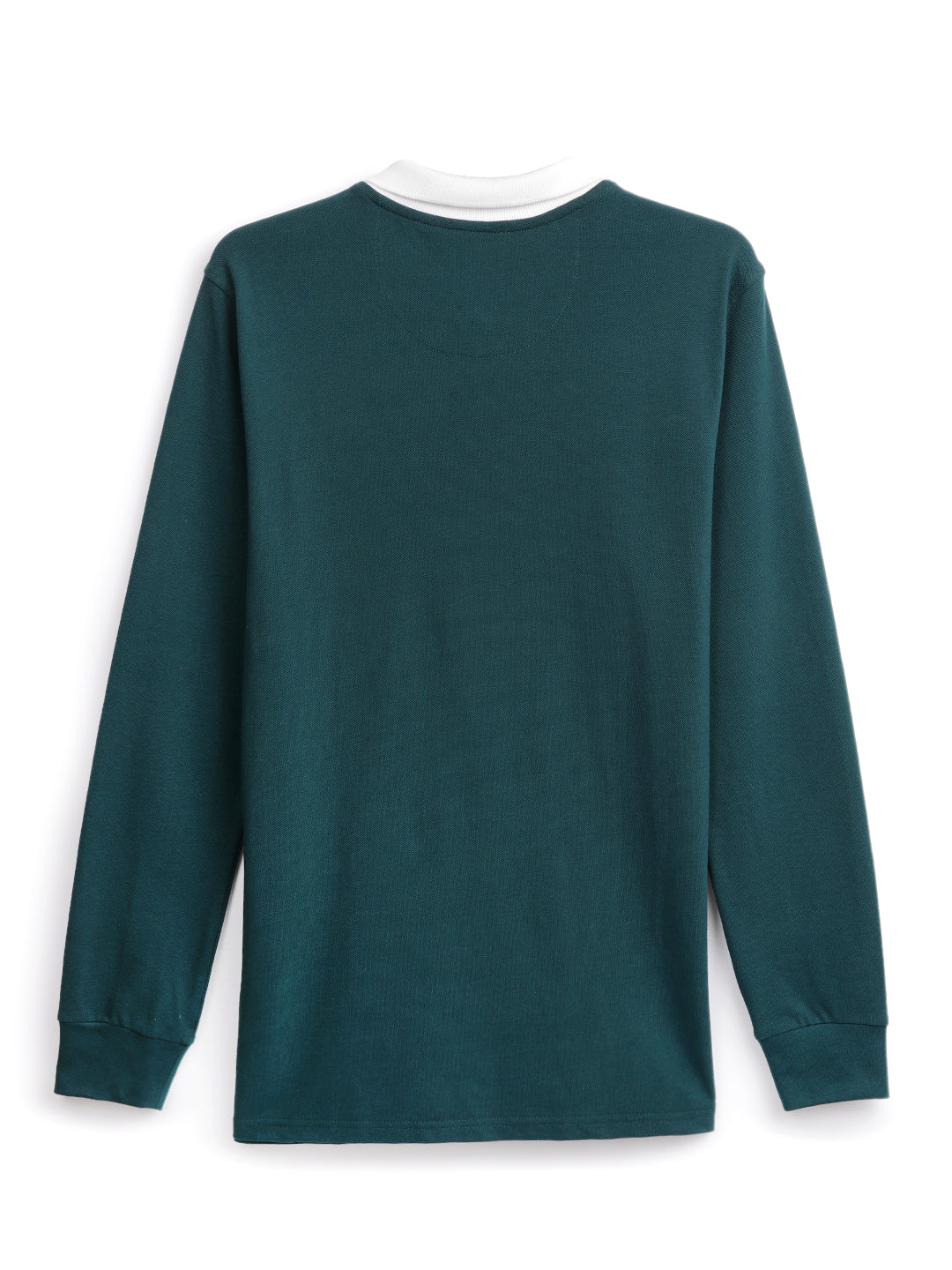 Premium Green Long Sleeve Polo T-Shirt