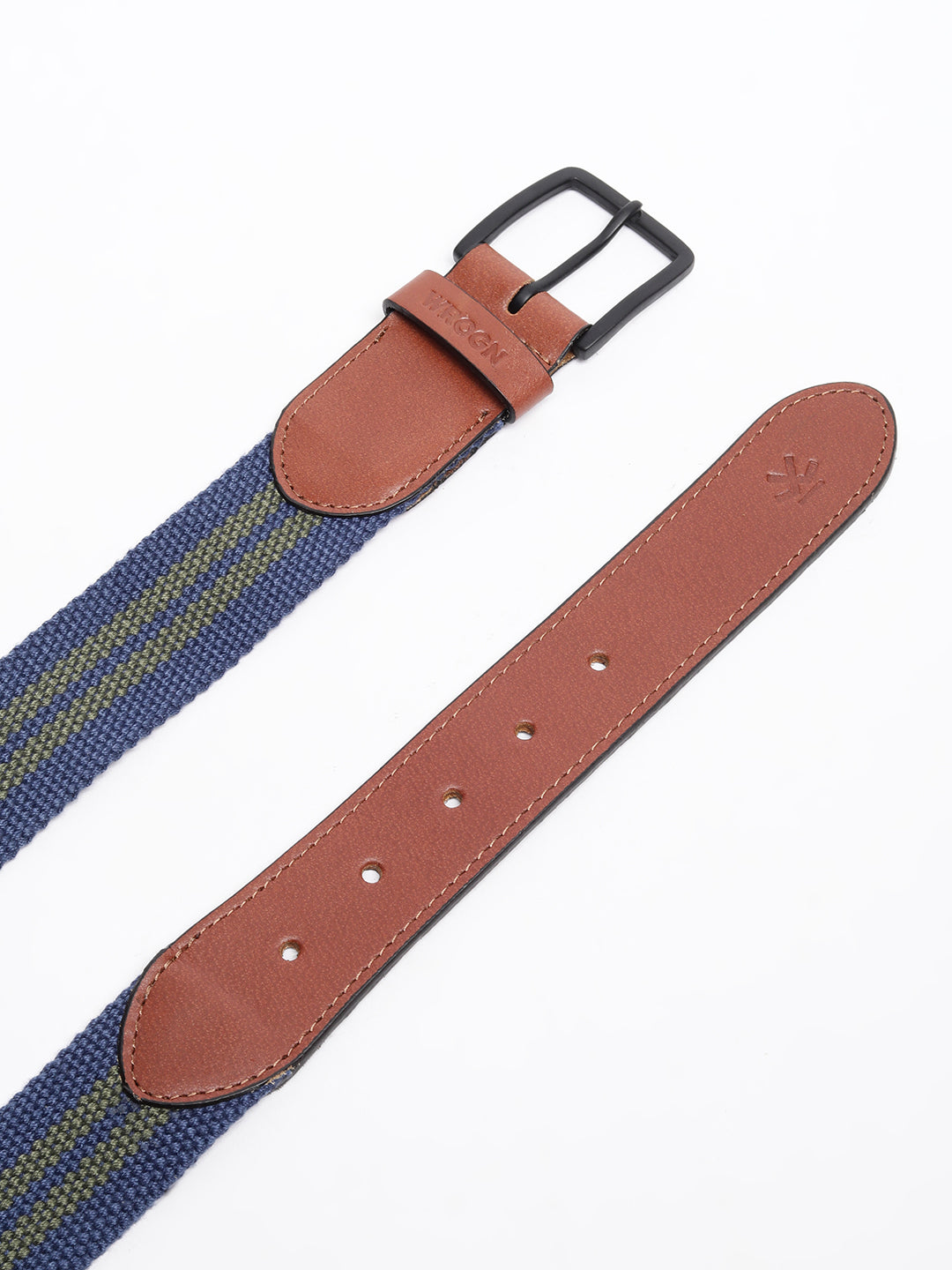 Casual Leather Blend Belt
