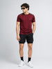 Performance Tee | Active |  Maroon