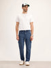 Relaxed Fit Cargo Denim Jeans | Blue