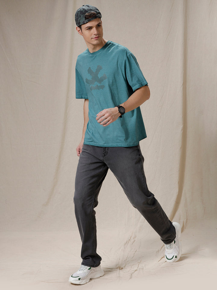 Wrogn Fade Oversized T-Shirt