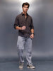 Men's Casual Slim Fit Shirt   |  Grey