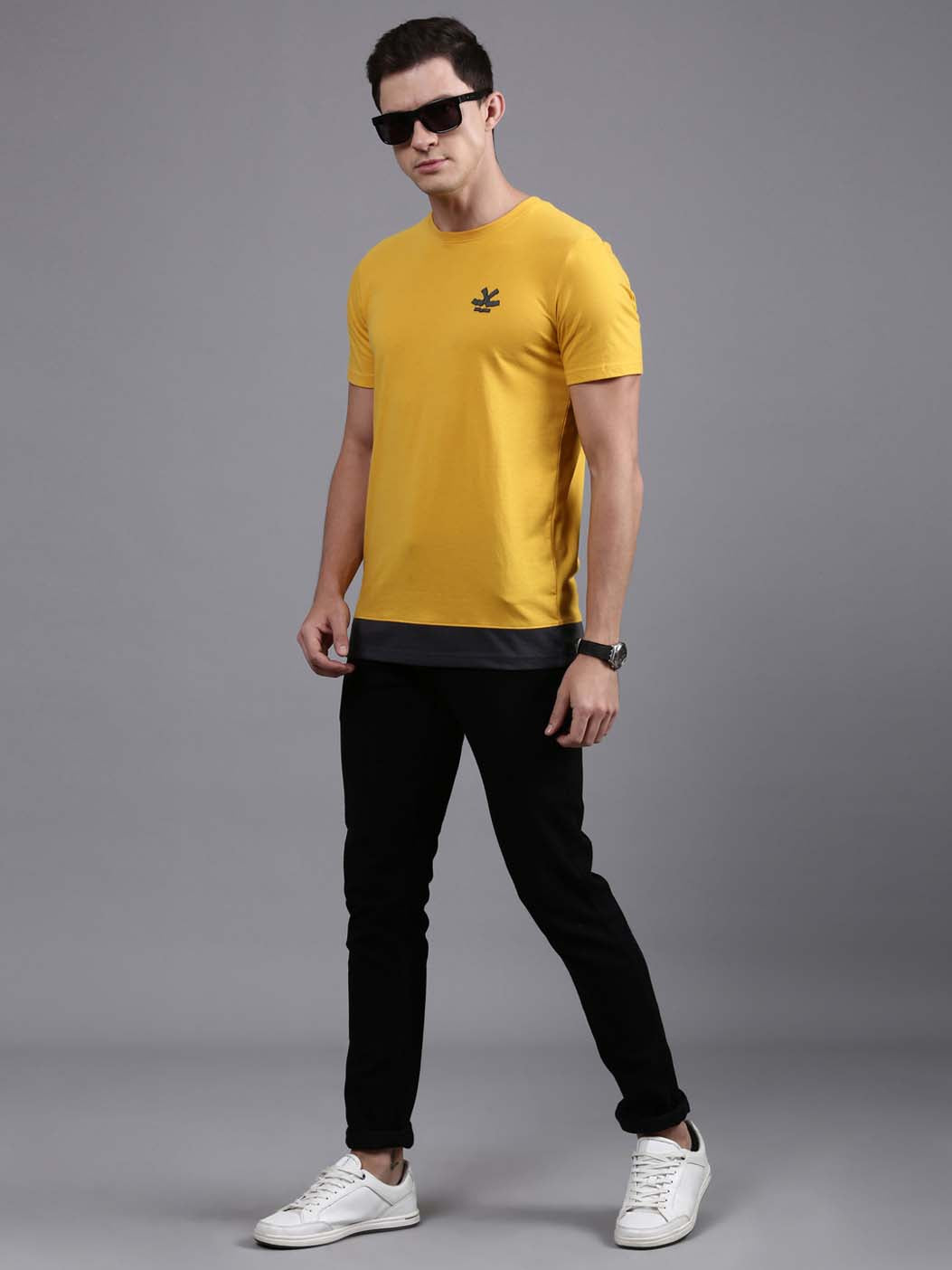 Yellow Layered Look T-Shirt