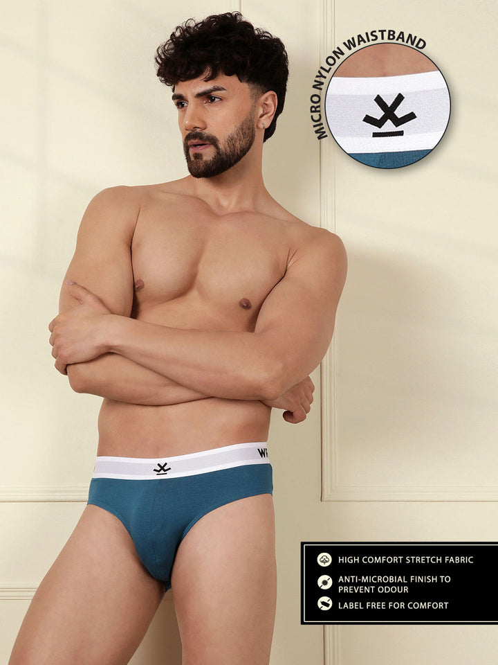 Solid Fresh Feel 2-Pack Brief