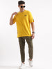 Casual Mustard Mickey T-Shirt