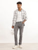 Solid Slim Fit Denim Jeans | Grey