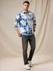 Dyed Checks Slim Fit Shirt