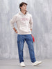 Men's Casual Relaxed Fit Cargo Jeans | Super Stone