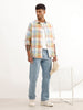 Regular Fit Full Sleeve Checkered Shirt | Green