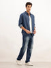Solid Regular Fit Full Sleeve Shirt | Blue