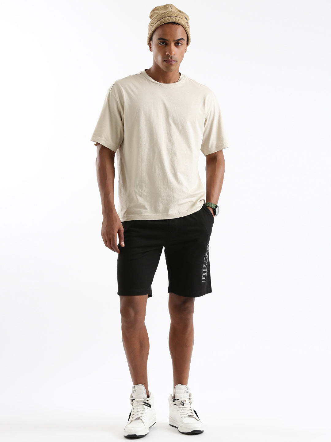 Minimal Print Comfort Shorts