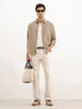 Classic Regular Fit Checkered Shirt | Khaki