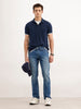 Faded Slim Fit Denim Jeans  | Light Blue