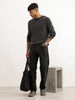 Regular Fit Textured Knited Sweater | Grey