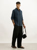 Solid Regular Fit Full Sleeve Shirt | Teal