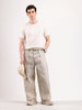 Classic Emroidered Patch T-Shirt   |  Beige