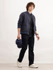 Slim Fit Bomber Jacket  | Blue